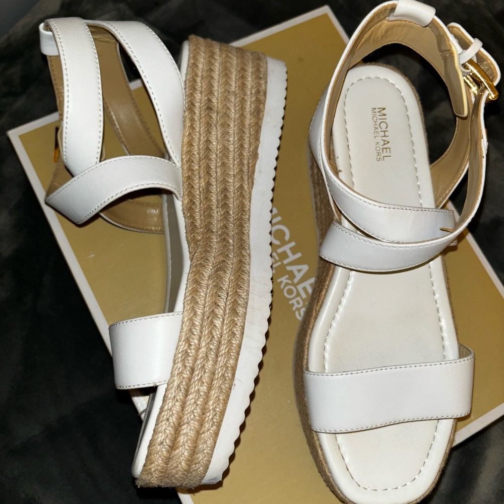 Lowry leather wedge sandal